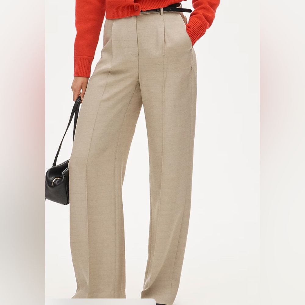 JCrew Essential wide-leg pant - size 8